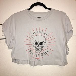 3/$15 vans off the wall skull shirt